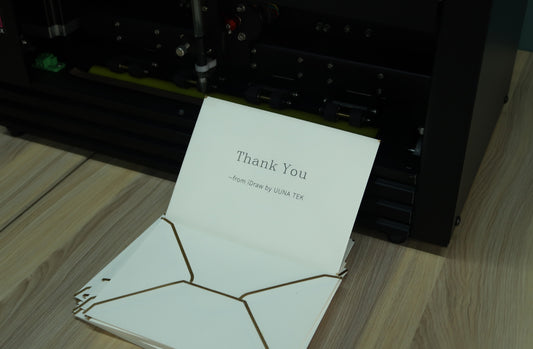 write thank you card