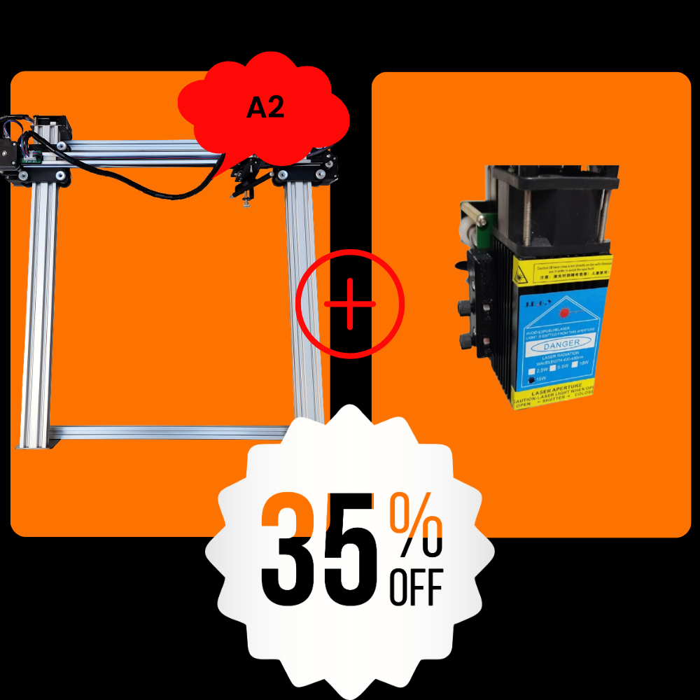 iDraw H A2+10W Laser Head Bundle
