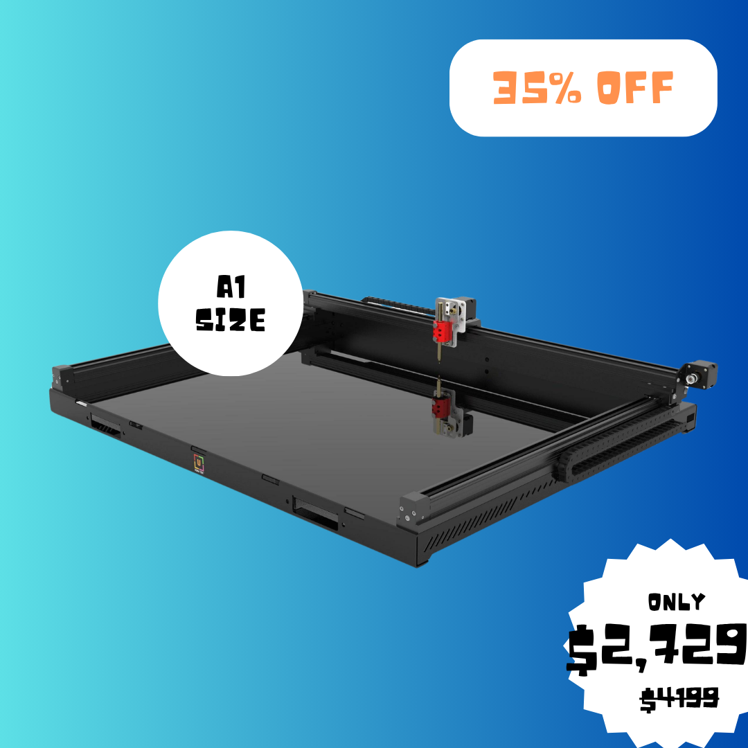 UUNA TEK 3.0 A1 Preassembled Premium All-in-One Pen Plotter Drawing Robot with WiFi & SD Card – Large Format, Quieter, Faster, More Precise