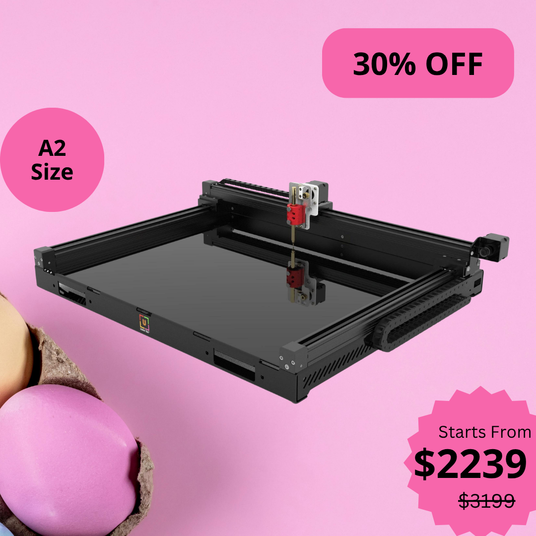 UUNA TEK 3.0 A2 Pen Plotter Drawing Robot – All-in-One Writing & Signature Machine with WiFi & SD Card, Medium-Size High-Precision Plotter