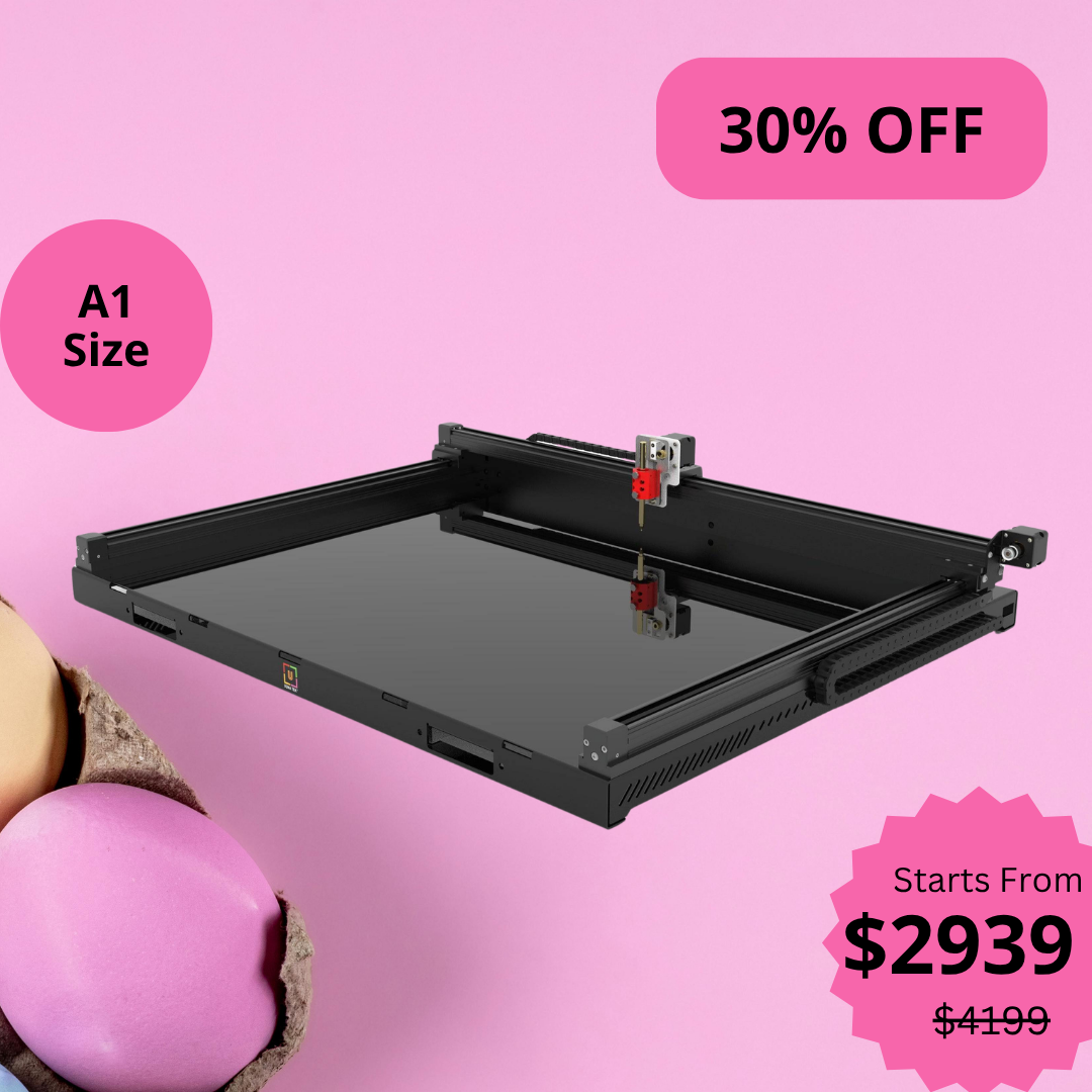 UUNA TEK 3.0 A1 Preassembled Premium All-in-One Pen Plotter Drawing Robot Writing Machine Signature Machine with WiFi & SD Card – Large Format, Quieter, Faster, More Precise