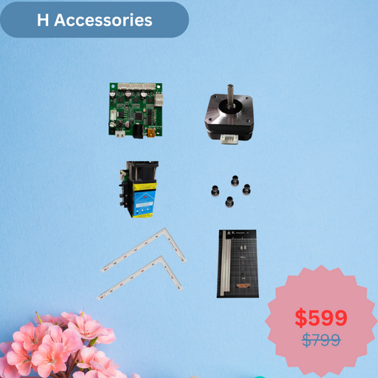 Accessory Kits for iDraw H Drawing Robot/Drawing Machine/Homework Machine/Calligraphy Plotter/Handwriting Robot/Pen Plotter/Laser Engraver - UUNA TEK