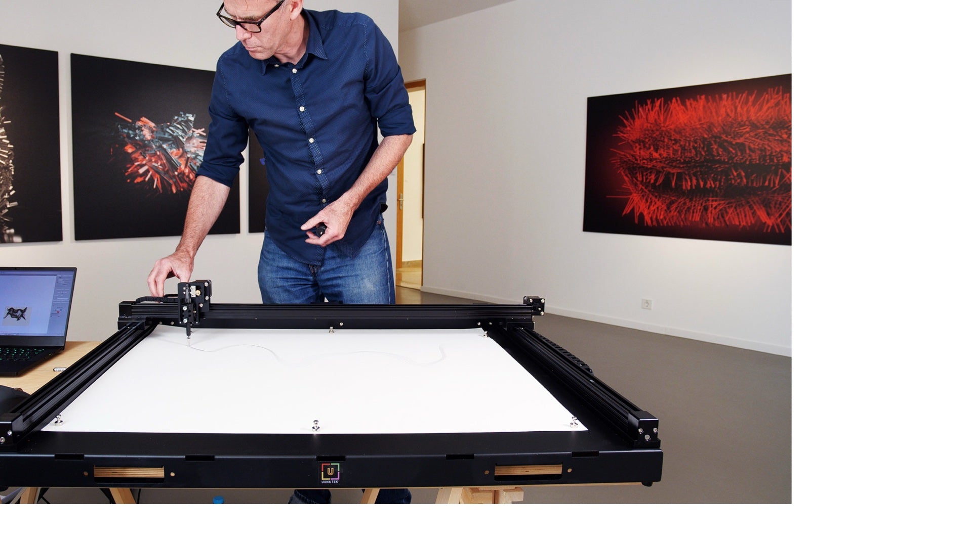 UUNA TEK 3.0 - A3/A2/A1/A0 Size Preassembled Highend All-in-One Pen Plotter Drawing Robot Drawing Machine Writing Machine Signature Machine - UUNA TEK CO.,LIMITED