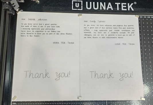 How to Batch Write Personalized Letters with UUNA TEK 3.0 Pen Plotter
