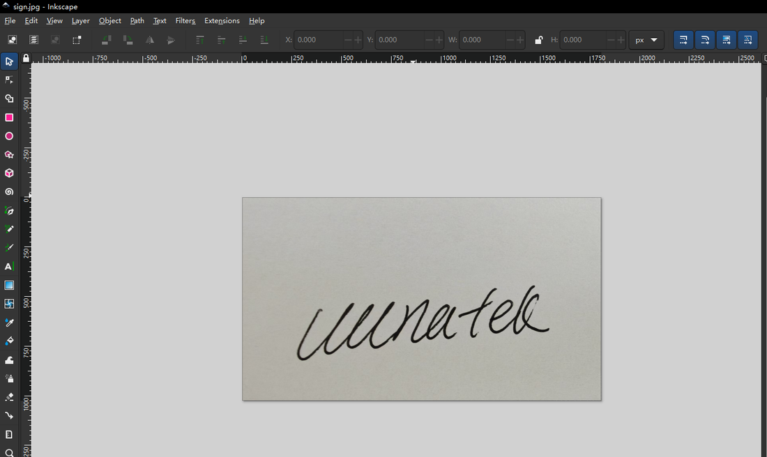 How to Sign IRS Form W-7 Automatically with Inkscape & Pen Plotters