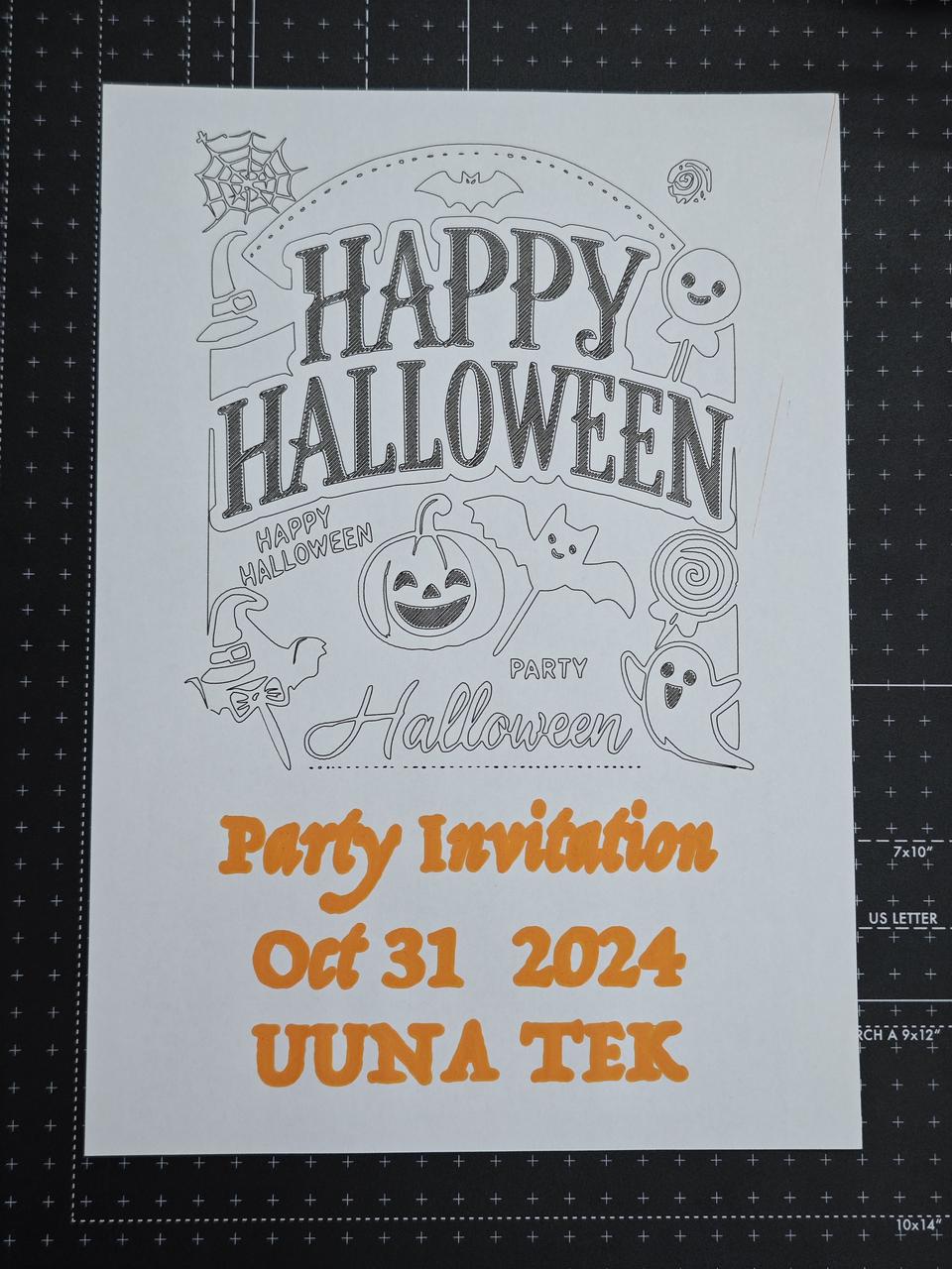 How to Personalize Halloween Cards and Invitations with iDraw H SE Pen Plotters