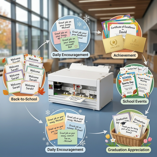 Automated Writing Machines for Teachers: Batch Handwriting Guide