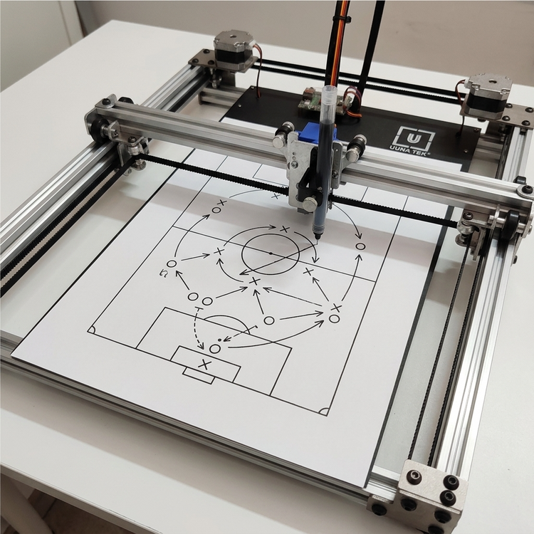 Plot World Cup Passing Networks: From JSON Data to Pen Plotter