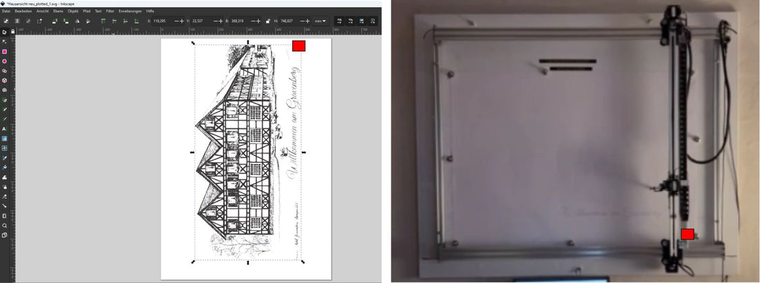Vertical Plotter Set Up: How to Plot Verically with iDraw H Pen Plotter