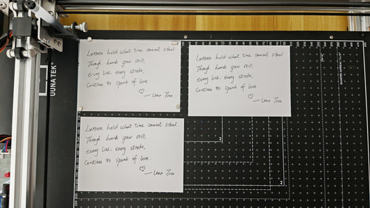 How to Reproduce Handwritten Letters with iDraw H SE Pen Plotter