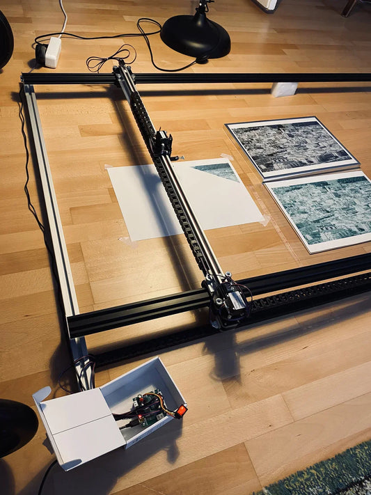 How to Extend the iDraw H-Version Plotter to 1.5m x 1.0m: A DIY Guide