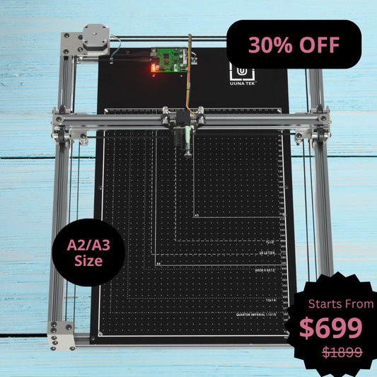 iDraw H SE A3/A2 Drawing Robot for Artists, Generative Art & Handwriting Automation – Combines the Robust iDraw H Hardware with Flexible Axidraw Software