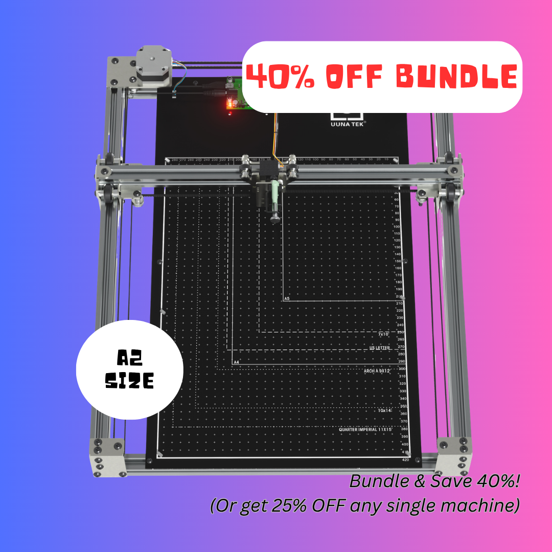 UUNA TEK ArtStation 2436 | Large Format Art Plotter & Institutional-Grade Generative Art Production System (36” × 24”)