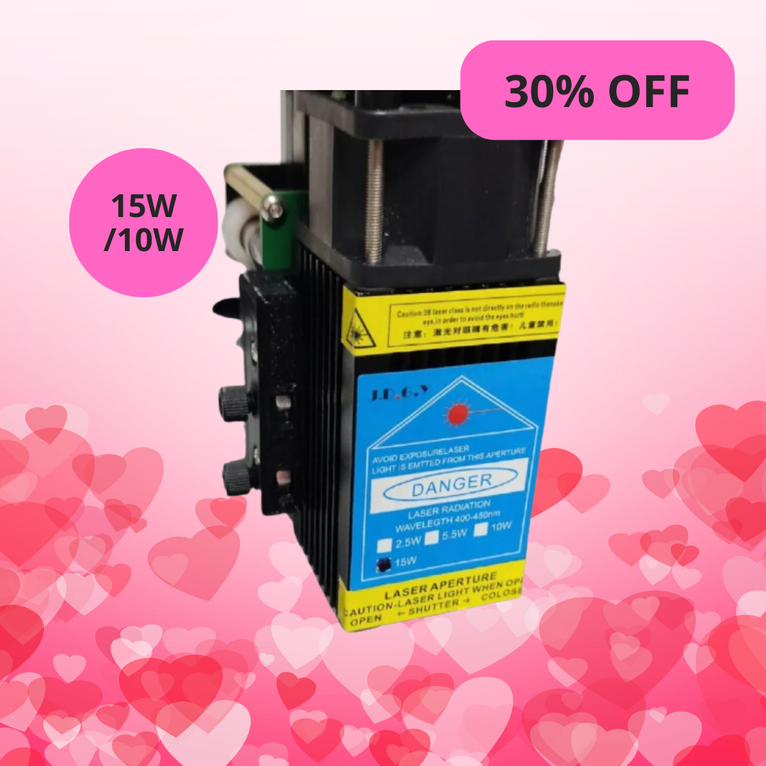 10W/15W Laser Head for UUNA TEK® iDraw H A3/A2/A1/A0 Size