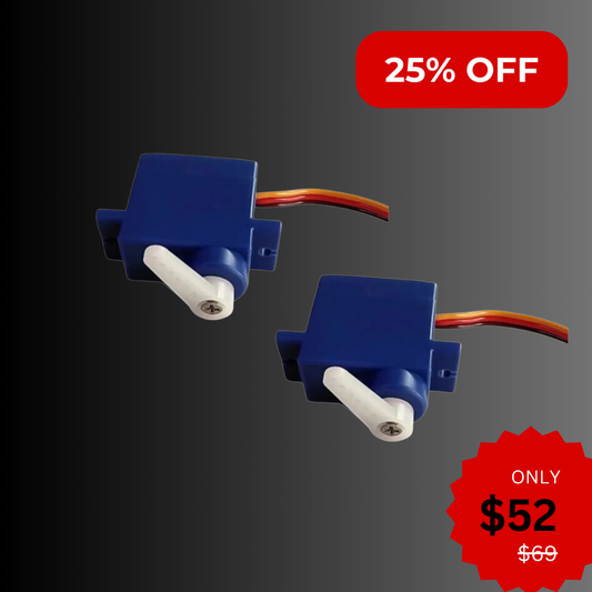 2XServo Motors for UUNA TEK® iDraw 1.0 and iDraw H SE
