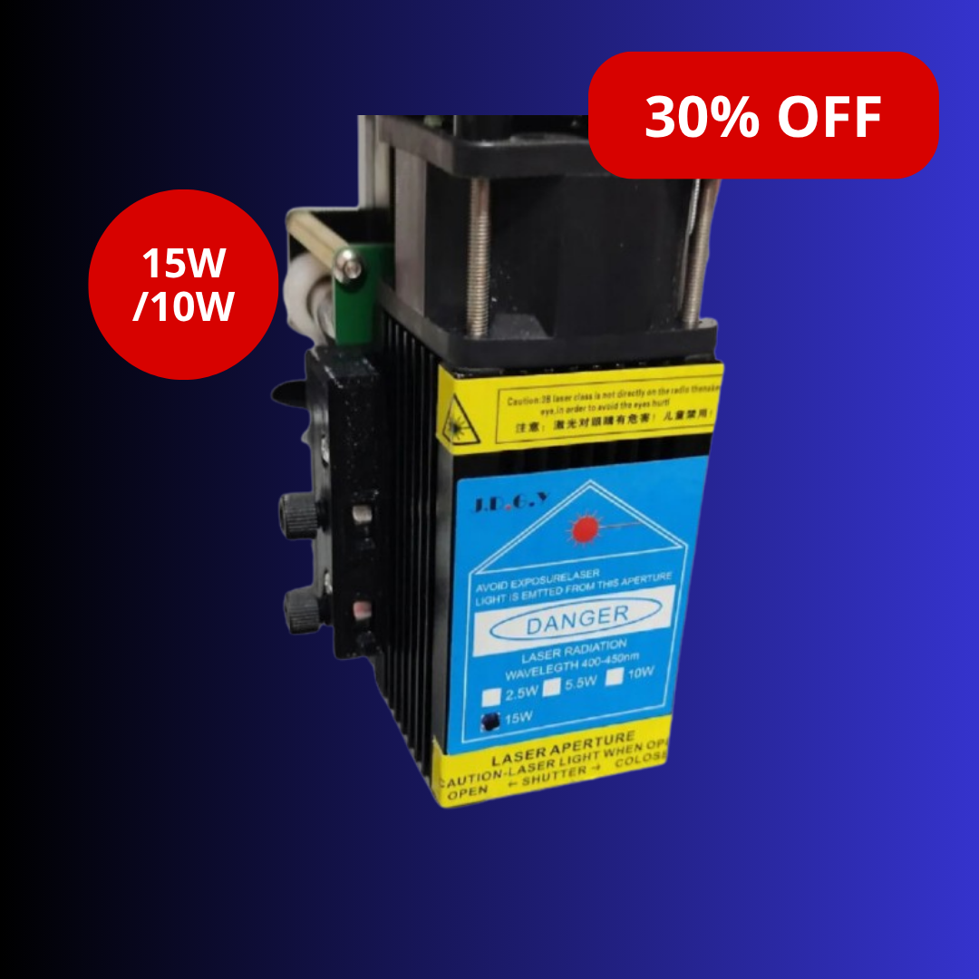 10W/15W Laser Head for UUNA TEK® iDraw H A3/A2/A1/A0 Size