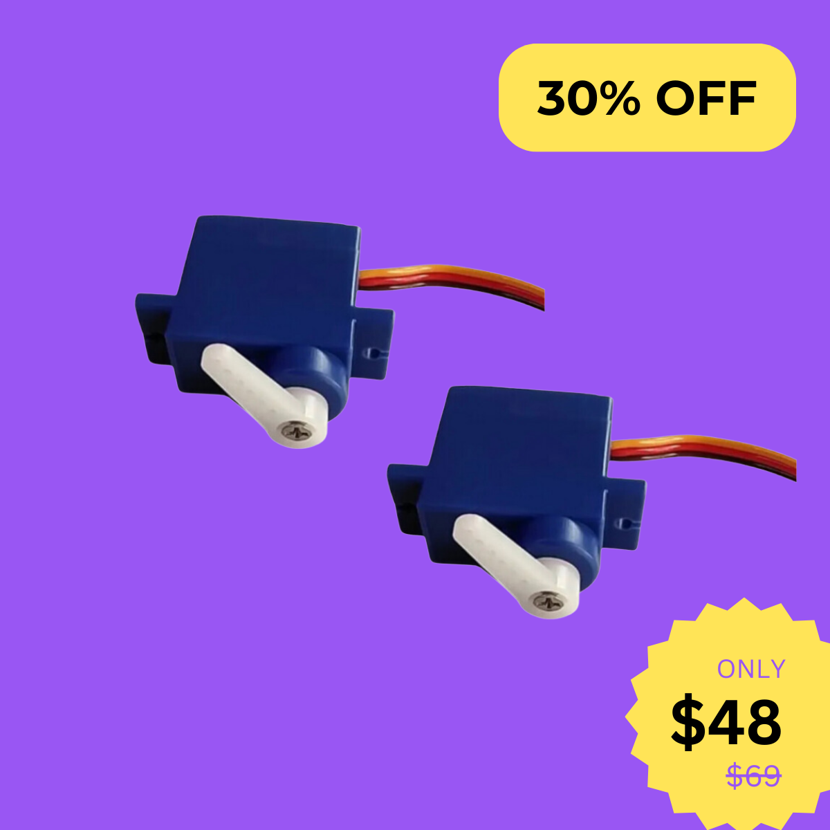 2XServo Motors for UUNA TEK® iDraw 1.0 and iDraw H SE