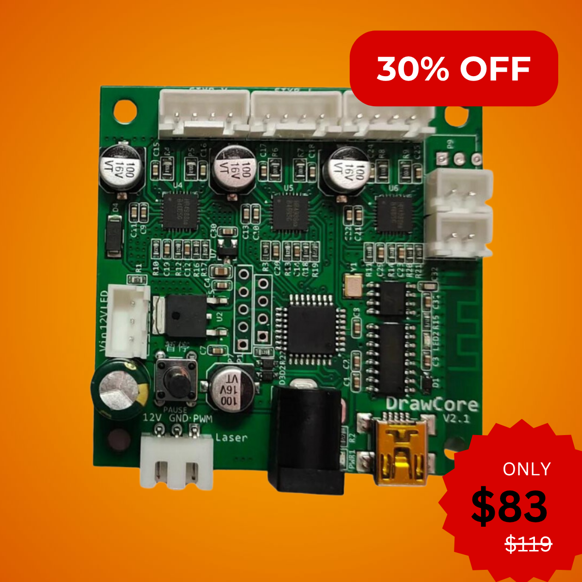 Motherboard for UUNA TEK® iDraw 1.0/2.0/H/H SE