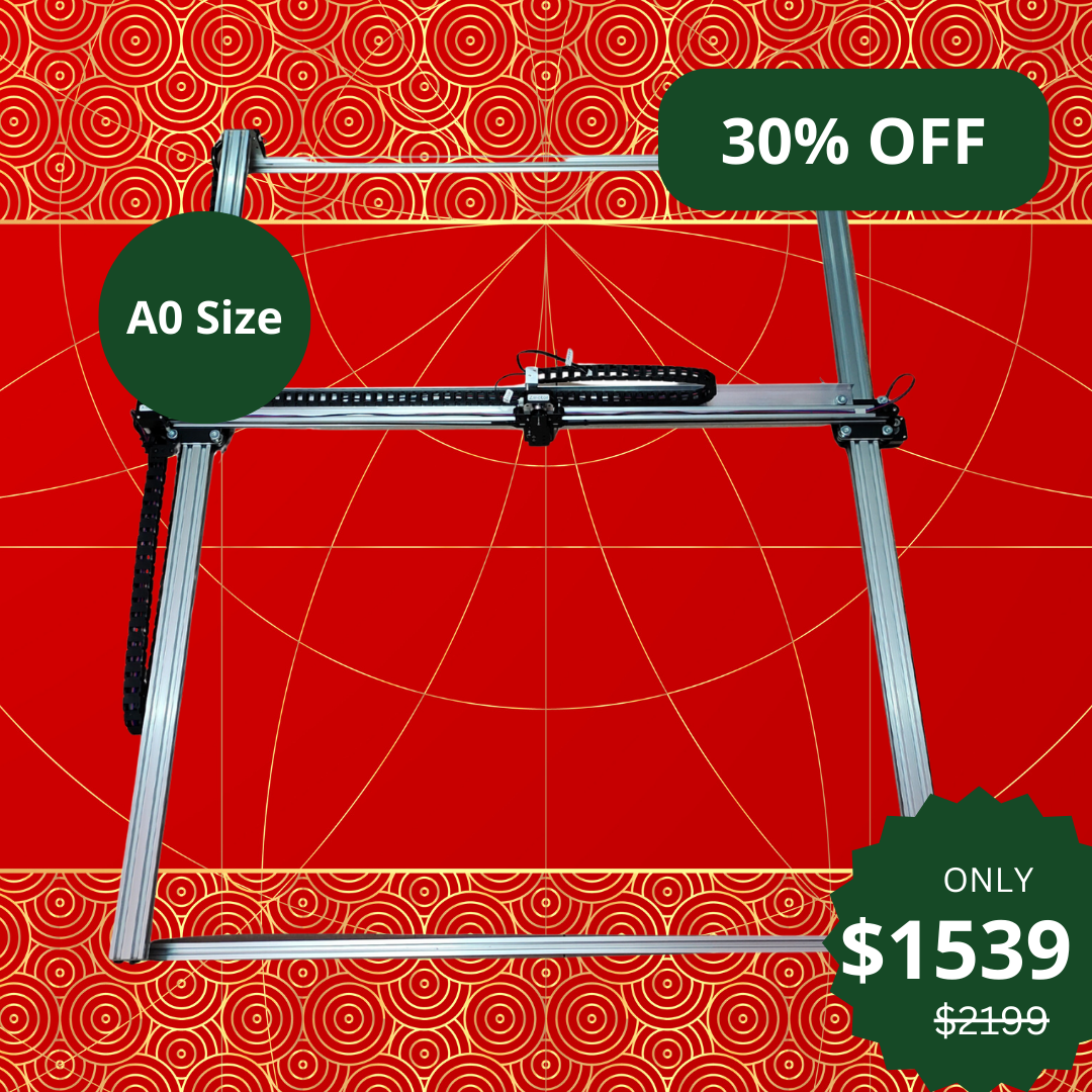 iDraw H A0 Large Format Plotter Drawing Robot Pen Plotter Drawing Machine Writing Machine Signature Machine| UUNA TEK