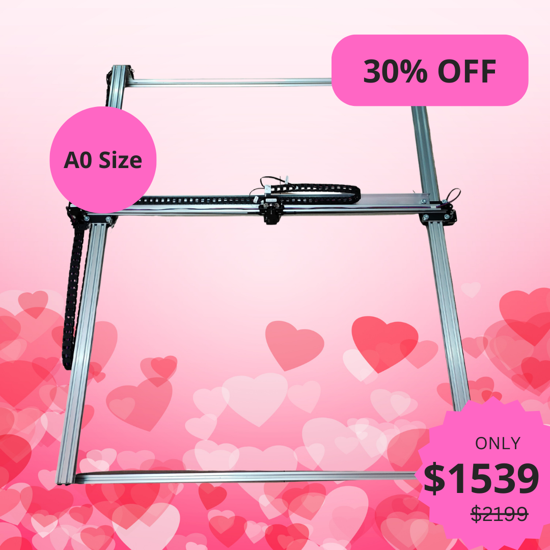 iDraw H A0 Large Format Plotter Drawing Robot Pen Plotter Drawing Machine Writing Machine Signature Machine| UUNA TEK