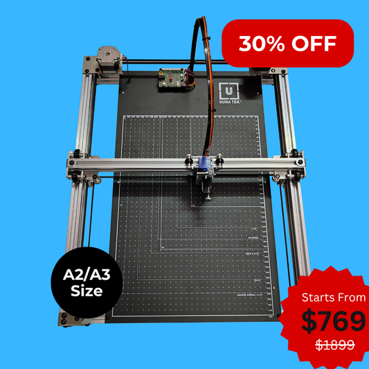 iDraw H SE - A3/A2 Size CoreXY Preassembled Drawing Robot for Artists Pen Plotter Drawing Machine Writing Machine Signature Machine| UUNA TEK