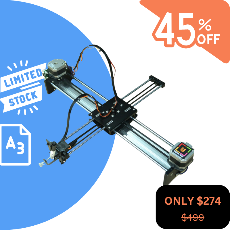 Invisible Writting Machine All Writing Robots/Handwriting Machines/Pen Plotters | UUNA TEK