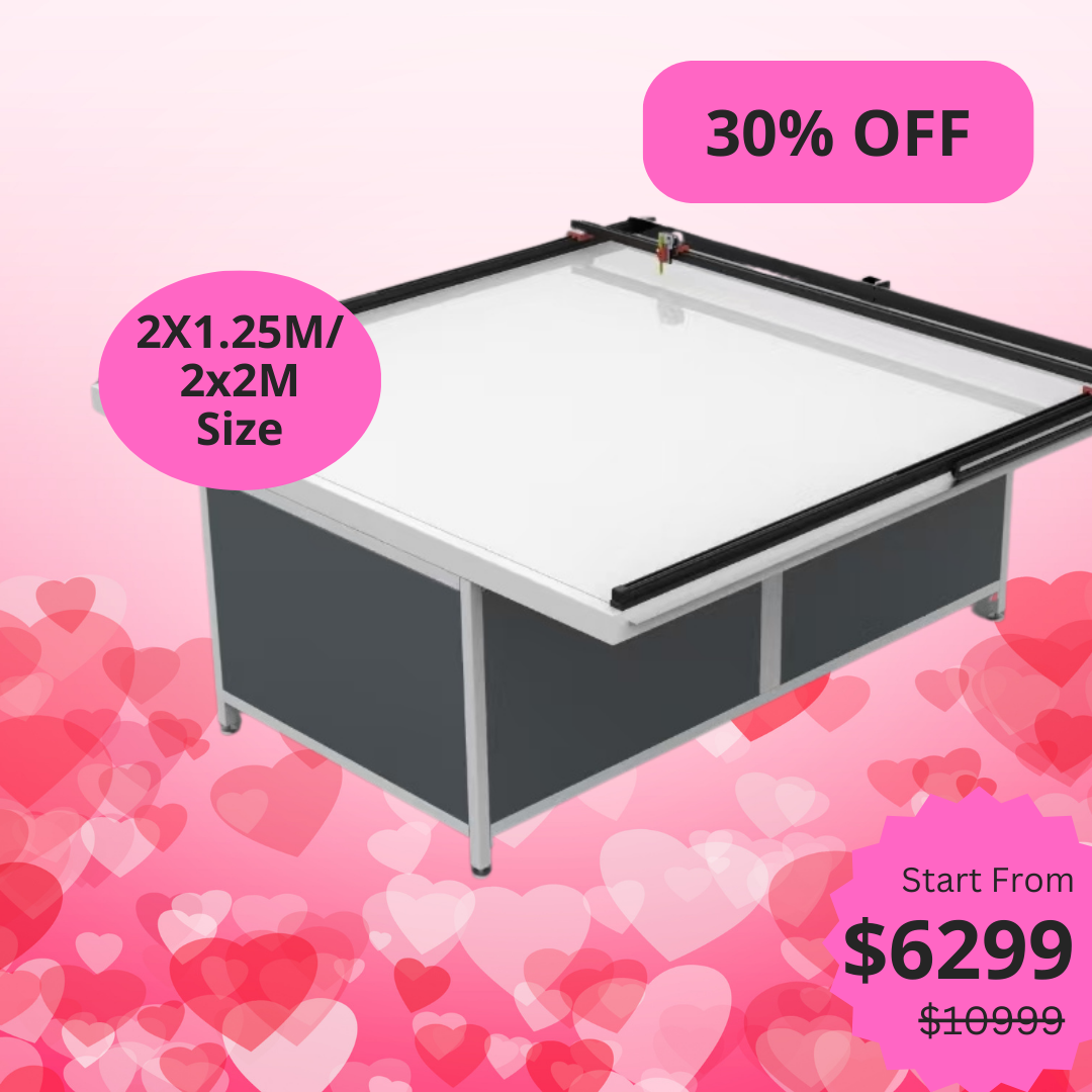 UUNA TEK 3.0 - (2X1.25M/2X2M) Preassembled Premium All-in-One Architect Drawing Table & Pen Plotter  for Architectural Drafting with WiFi and SD Card