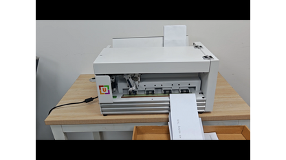 UUNA TEK® iAuto Plus - Handwriting Machine with Feeder/Automatic Signature Machine/Handwriting Machine for Letter/Automatic Writing Machine, Write Up to 210 Letters, 80 Envelops Per Load