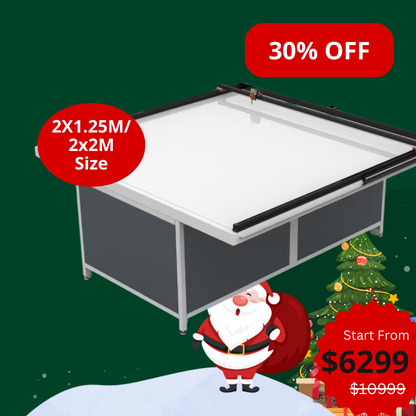 UUNA TEK 3.0 - (2X1.25M/2X2M) Preassembled Premium All-in-One Architect Drawing Table & Pen Plotter  for Architectural Drafting with WiFi and SD Card