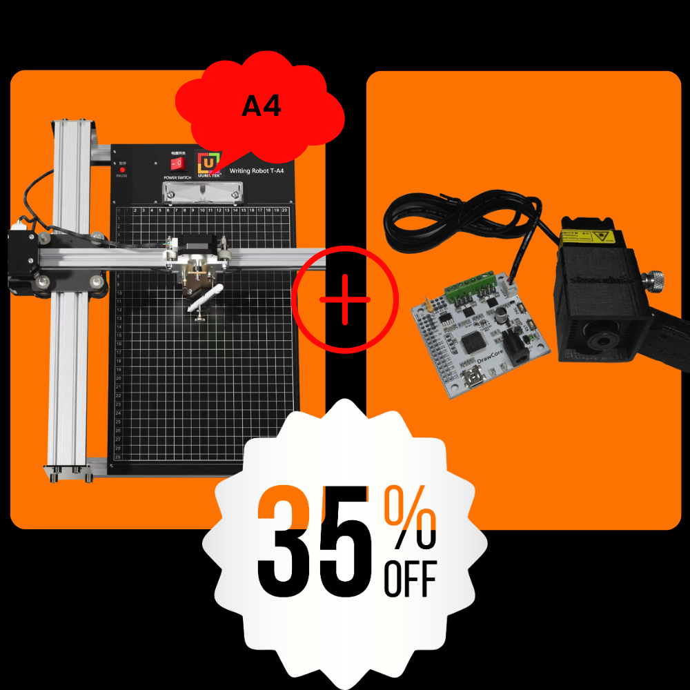 iDraw 2.0 A4+2.5W Laser Head Bundle