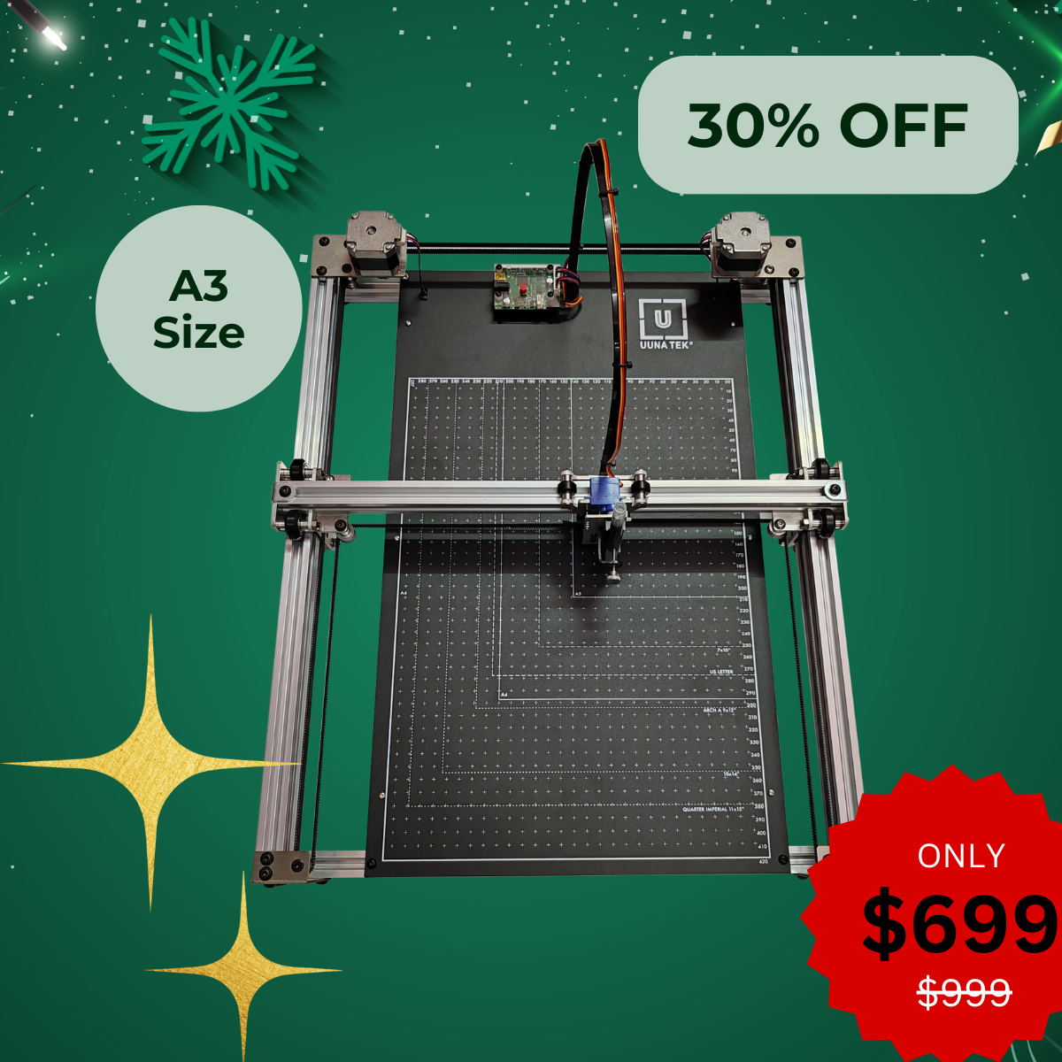 iDraw H SE/A3 Size Drawing Robot for Artists | UUNA TEK