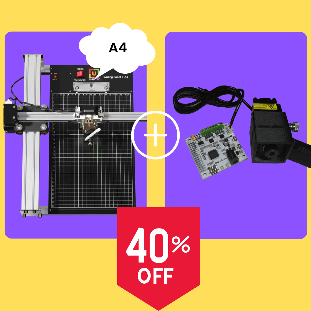 iDraw 2.0 A4+2.5W Laser Head Bundle
