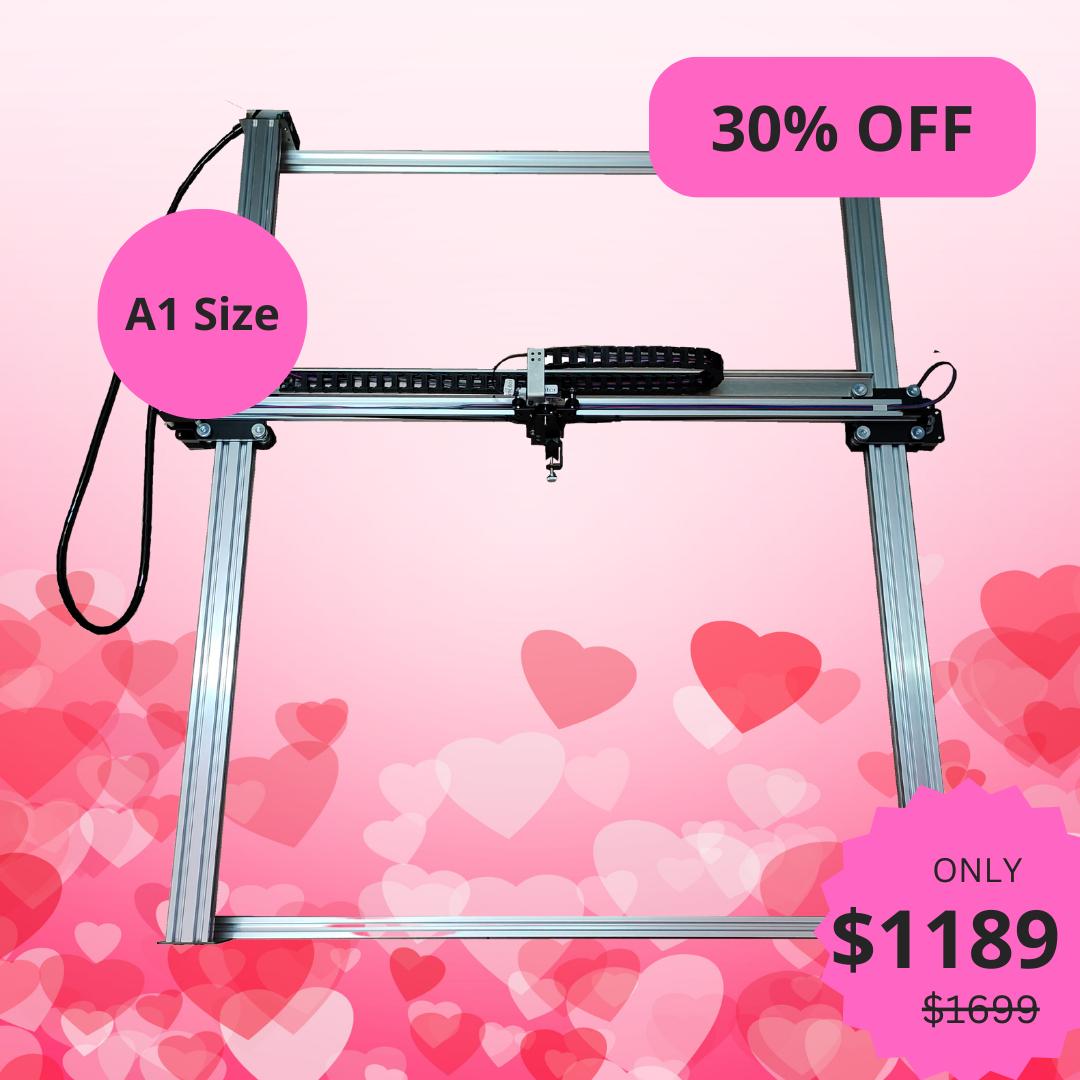 iDraw H A1 Large Format Plotter Drawing Robot Pen Plotter Drawing Machine Writing Machine Signature Machine| UUNA TEK