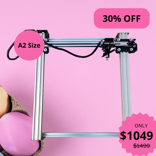 iDraw H A2 Pen Plotter Drawing Robot Pen Plotter Drawing Machine, Draw More Than A2 Size - UUNA TEK CO.,LIMITED