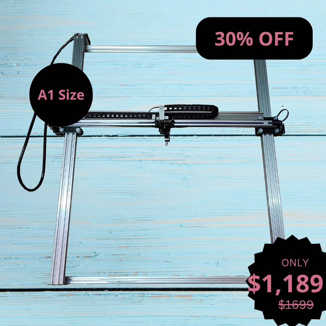 iDraw H A1 Large Format Plotter Drawing Robot Pen Plotter Drawing Machine Writing Machine Signature Machine| UUNA TEK