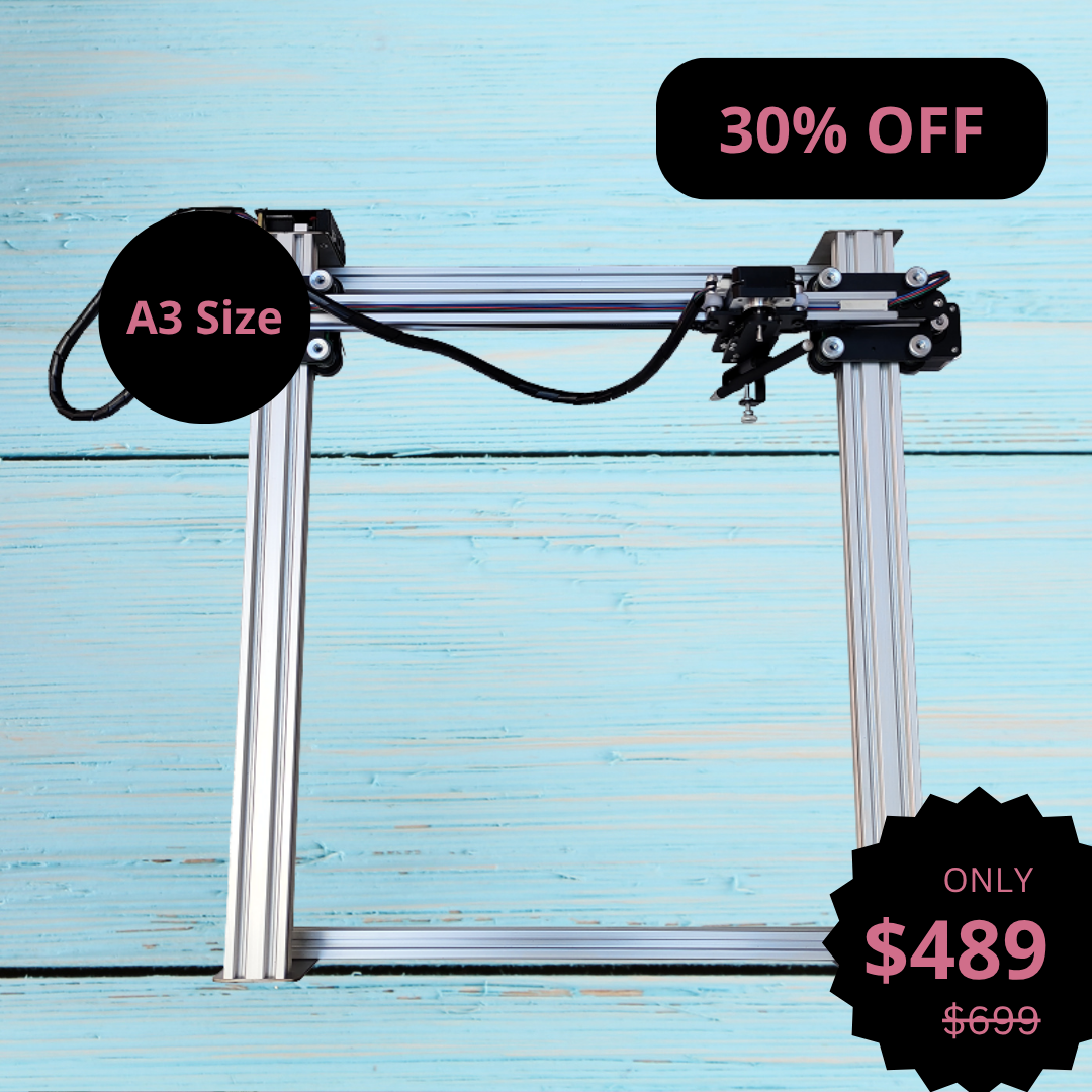 iDraw H A3 Pen Plotter Drawing Robot Pen Plotter Drawing Machine, 300% Faster than Others