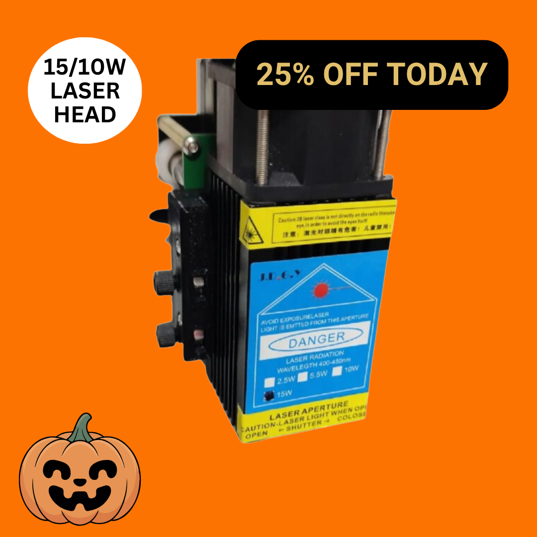 10W/15W Laser Head for UUNA TEK® iDraw H A3/A2/A1/A0 Size