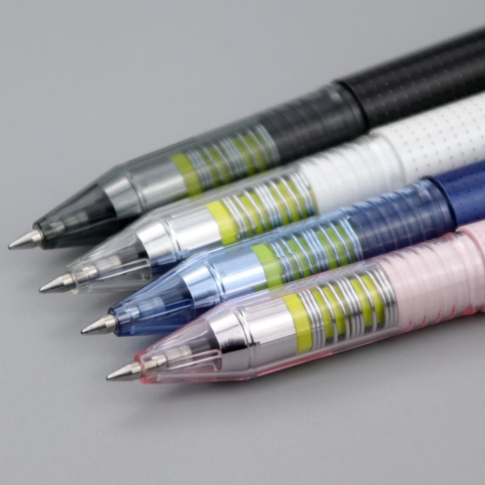Spring Pen Set Spring-Buffered Pen Bundle - 12 Pieces