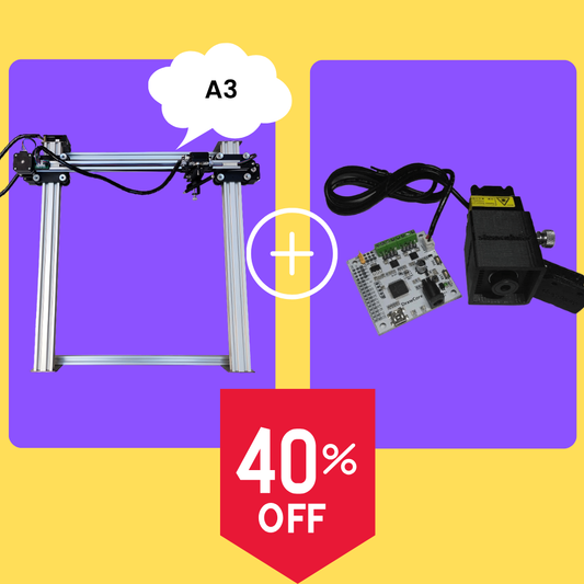 iDraw H A3+2.5W Laser Head Bundle