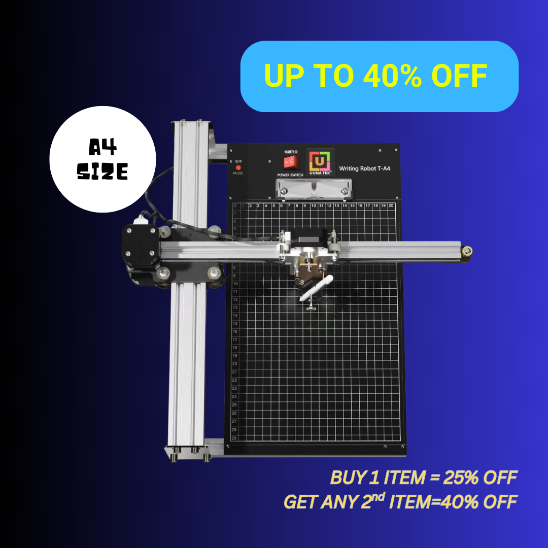 UUNA TEK®  iDraw 2.0 - A4 Size Drawing Robot Drawing Machine, Best Entry - Level Pen Plotter