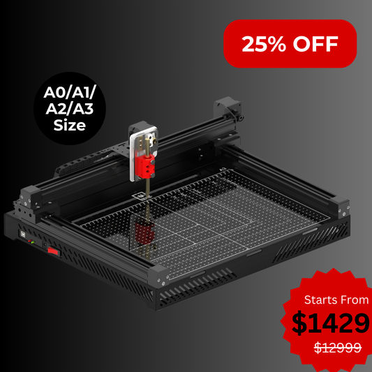 UUNA TEK 3.0 - A3/A2/A1/A0 Size Preassembled Highend All-in-One Pen Plotter Drawing Robot Drawing Machine Writing Machine Signature Machine