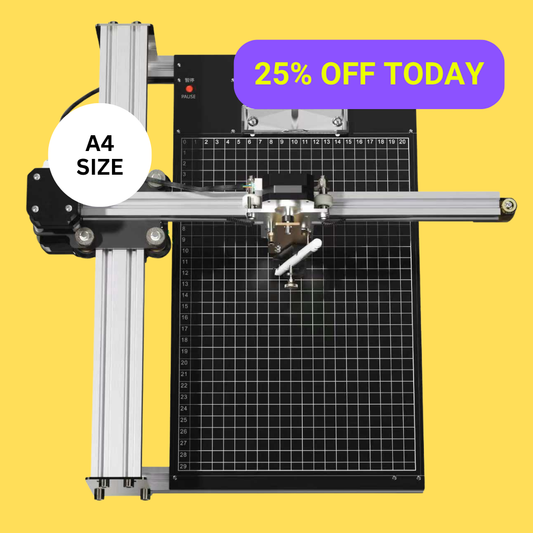 UUNA TEK®  iDraw 2.0 - A4 Size Drawing Robot Drawing Machine, Best Entry - Level Pen Plotter