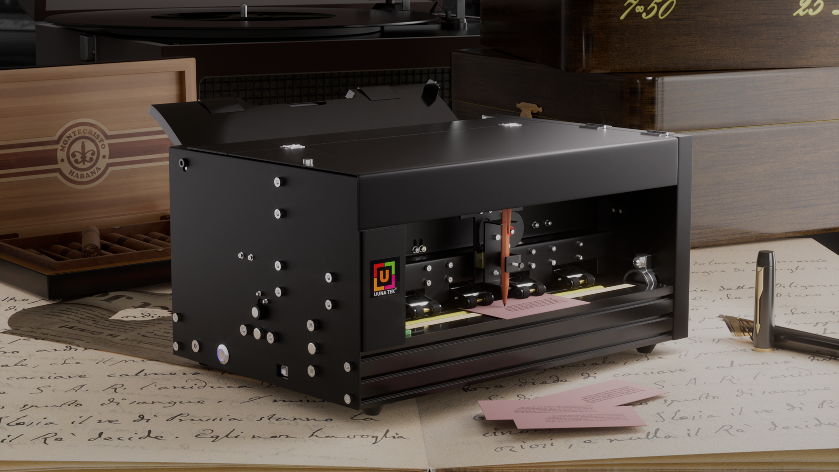 Automatic Signature Machine | UUNA TEK CO.,LIMITED