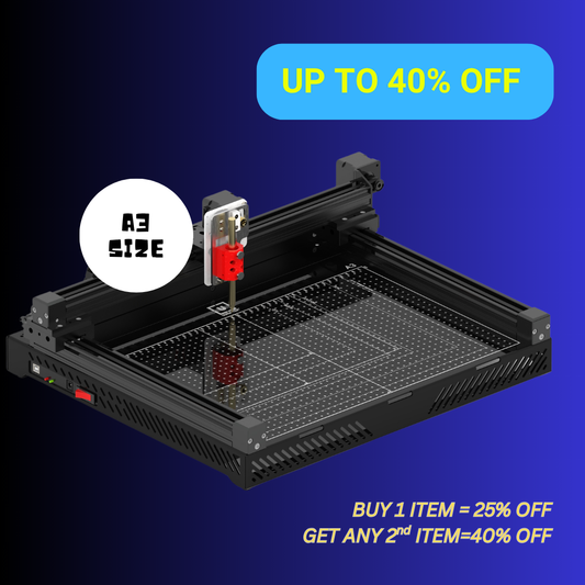 UUNA TEK 3.0 A3 Preassembled Premium All-in-One Pen Plotter Drawing Robot with WiFi & SD Card – Compact, Quieter, Faster, More Precise