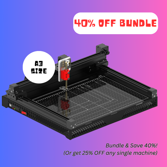 UUNA TEK 3.0 A3 Preassembled Premium All-in-One Pen Plotter Drawing Robot with WiFi & SD Card – Compact, Quieter, Faster, More Precise