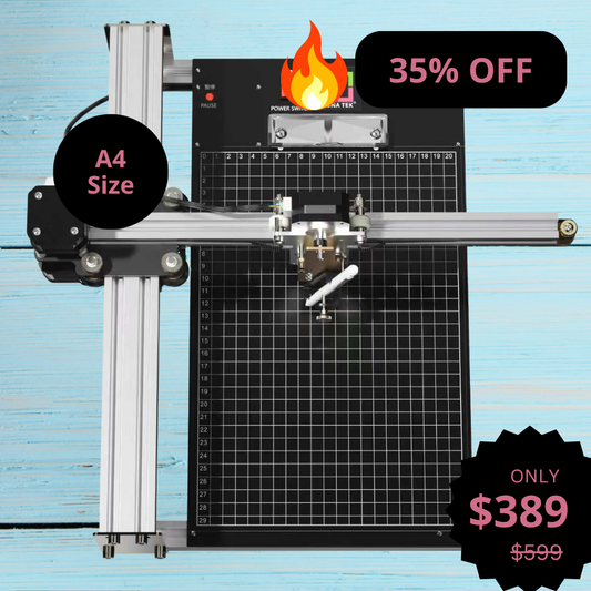 UUNA TEK®  iDraw 2.0 - A4 Size Drawing Robot Drawing Machine, Best Entry - Level Pen Plotter