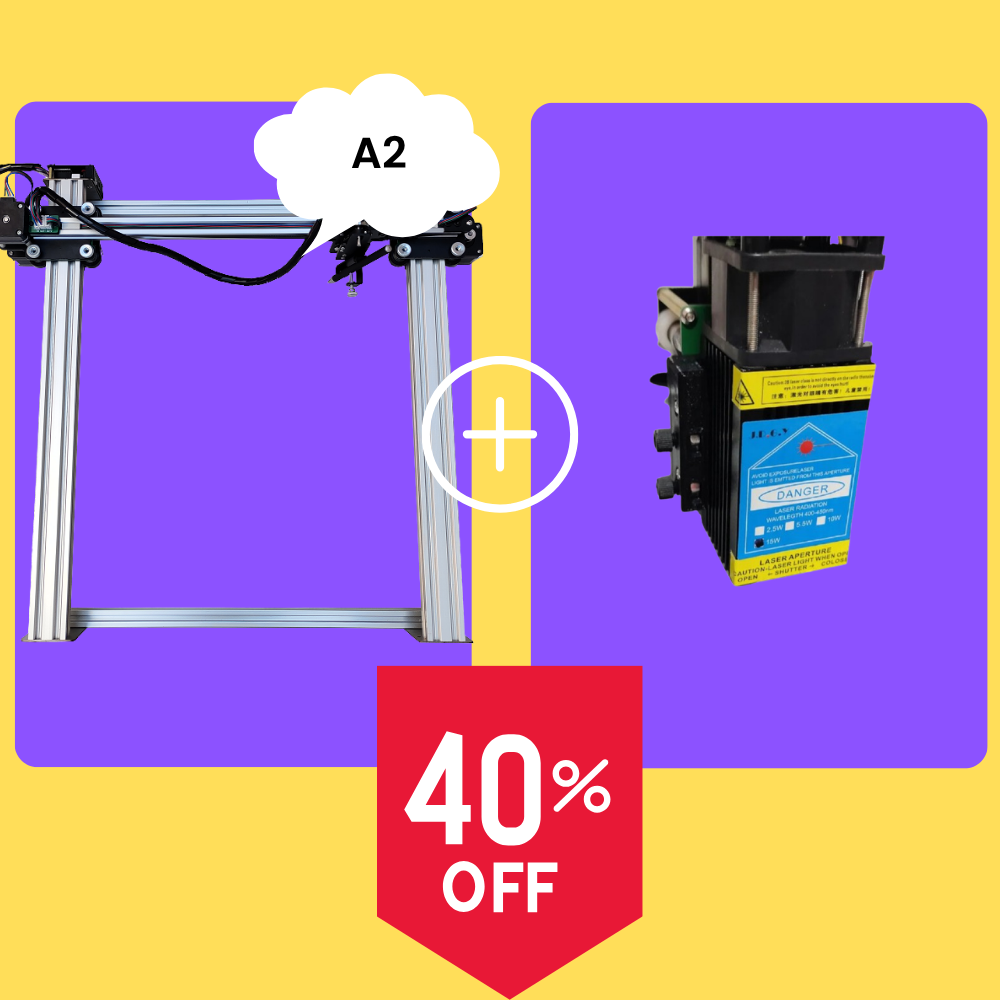 iDraw H A2+10W Laser Head Bundle