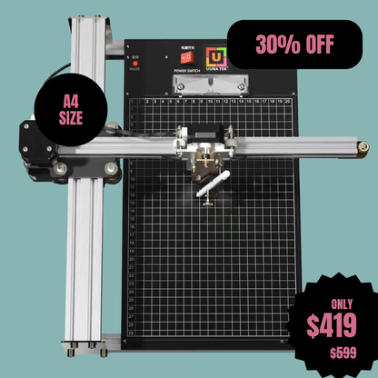 UUNA TEK®  iDraw 2.0 - A4 Size Drawing Robot Drawing Machine, Best Entry - Level Pen Plotter