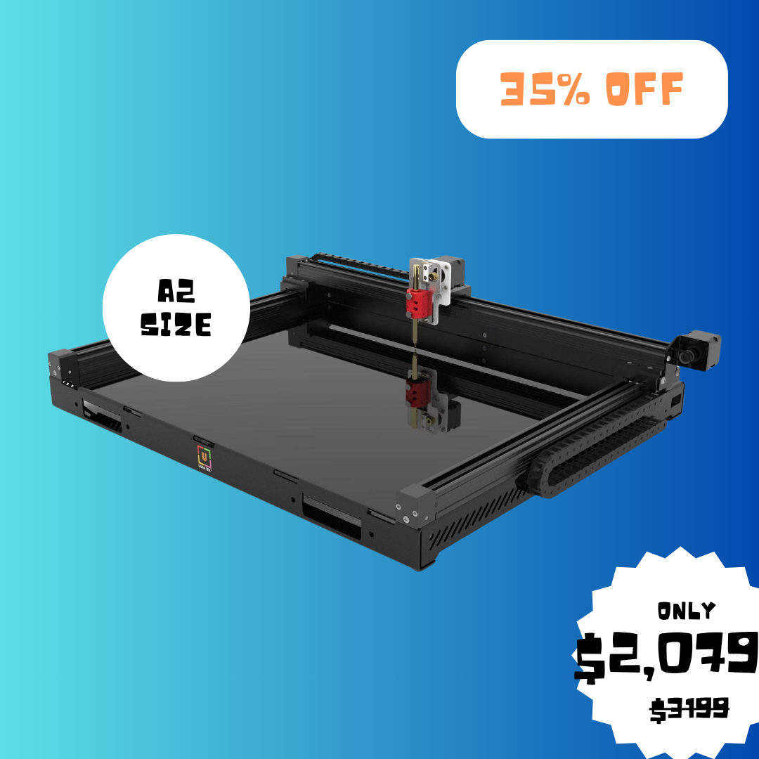 UUNA TEK 3.0 A2 Pen Plotter Drawing Robot – All-in-One with WiFi & SD Card, Medium-Size High-Precision Plotter