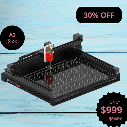 UUNA TEK 3.0 A3 Preassembled Premium All-in-One Pen Plotter Drawing Robot with WiFi & SD Card – Compact, Quieter, Faster, More Precise